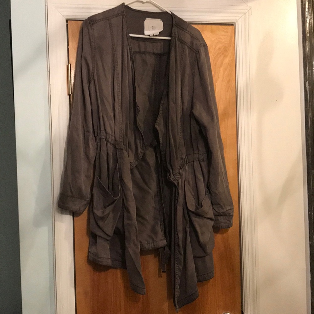 Fun and funky slouchy Anthropologie jacket